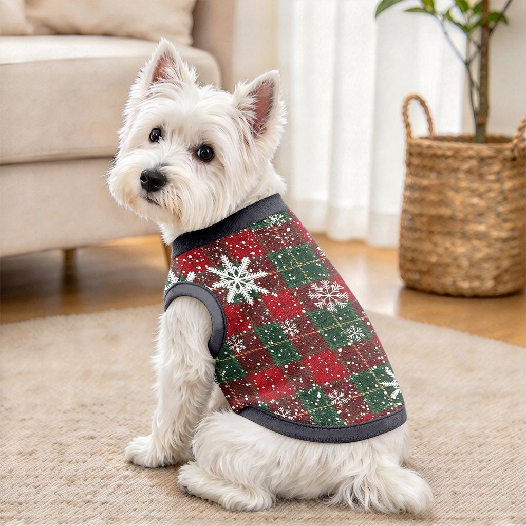 Dog Knitted Sports Vest for, Knit Pet Apparel for Outdoor Activities and Daily Wear