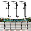 Expandable Mantels Hook For Holiday Decorations Nonslip Practical Iron Stocking Hanger Nonslip Iron Wall Hook