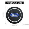 New Anti Slip Mat Car Coaster Durable Car Cup Holder Coaster Dust-proof Protection For Ford Fiesta Mondeo Fusion Explorer Escape