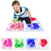 Weiche, rutschfeste Sensorik-Matte für Kinder, wasserdicht, faltbar, für die Früherziehung, taktiles Spiel-Bodenmatte für Kleinkinder, Babys, Indoor-Spielaktivitäten