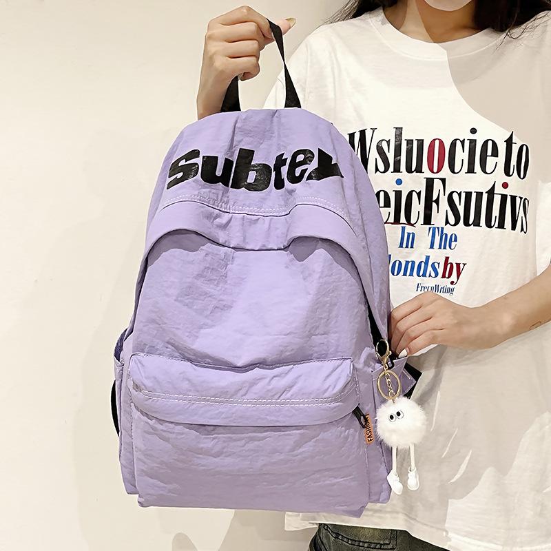 Schoolbag Japanese schoolbag Winter female high school college students Junior high school students Strong and durable Korean large-capacity