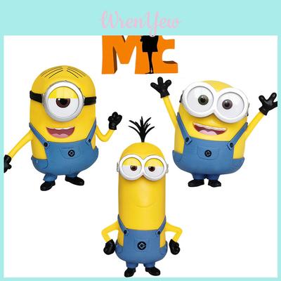 Ich Einfach Unverbesserlich Minions Bob/kevin/stuart Spielzeug Puppe Modell Actionfigur für Kinder Ungiftig Kein Ausbleichen Perfekter Kuchenaufsatz Heimdeko