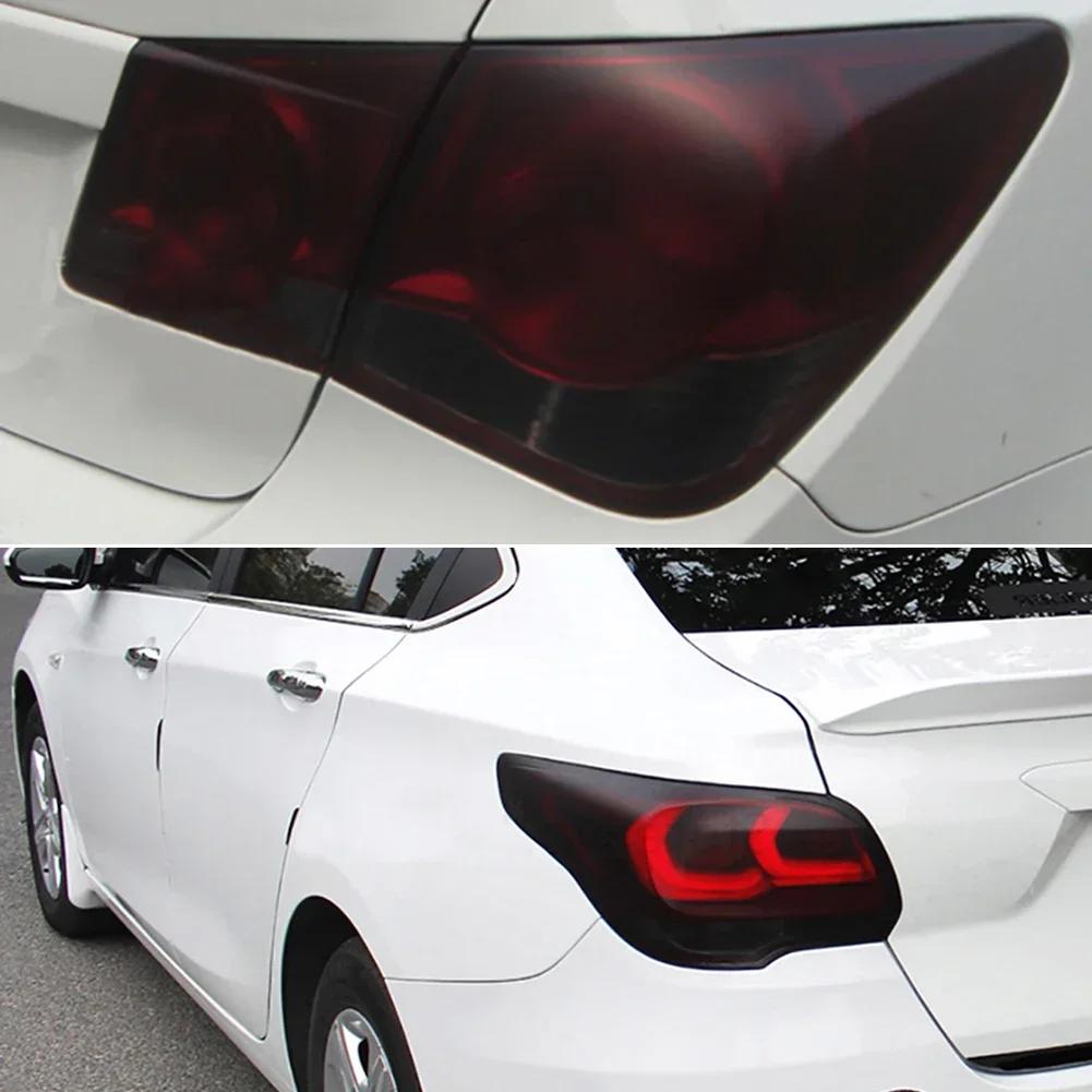 Car Light Film Car Headlight Fog Light Taillight Tint Vinyl Film Sticker Self-Adhesive Motorcycle Vinyl Wrap Car Decoration