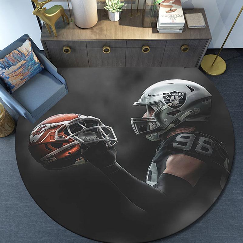 Crosby Art Pattern Round rug,Carpet Rug for Living Room Bedroom Playroom ,Non-slip Floor Mat,Holiday Gifts and Birthday Gifts.