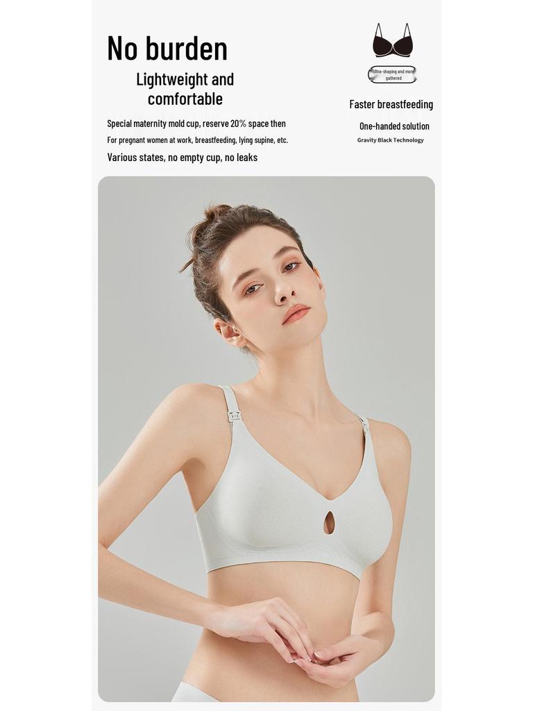 Spring/Summer Maternity Nursing Bra: Lightweight, Stylish, and Comfortable for Breastfeeding