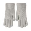 Thick Warm Knitted Gloves Windproof Touch Screen Winter Gloves for Riding Skiing Men Women Keep Warm Mittens