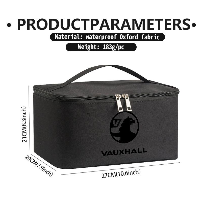 Für Vauxhall Reise Kosmetik-Organizer Kulturtasche Waschbeutel Reißverschluss Aufbewahrungstasche Vivaro Zafira Combo Movano VXR8 Insignia