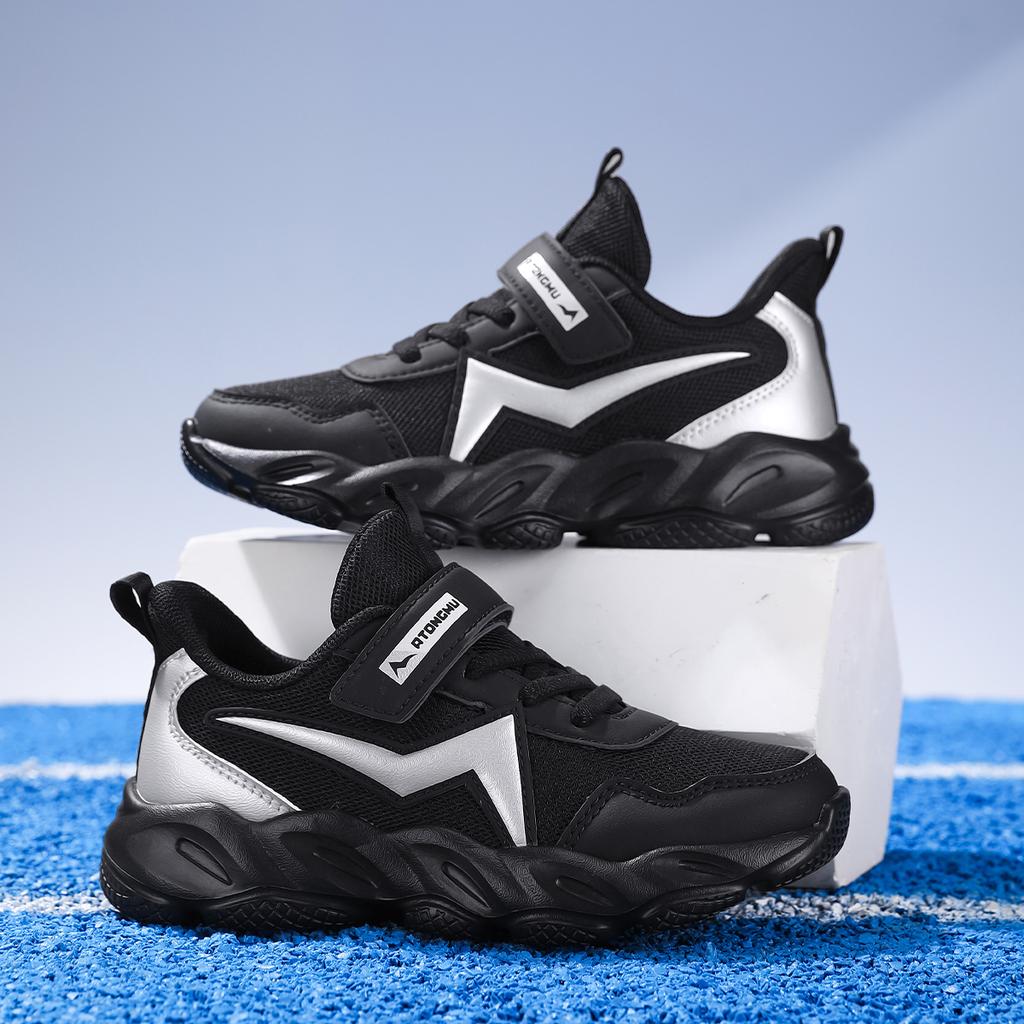 Kids Junior Breathable Mesh Running Shoes Lightweight Sport Sneakers for School Walking Training and Play Sizes 29-40
