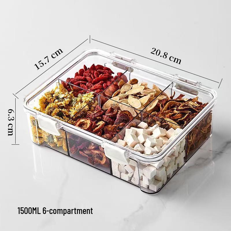 Transparent Food-Grade Plastic Storage Jar for Soups
