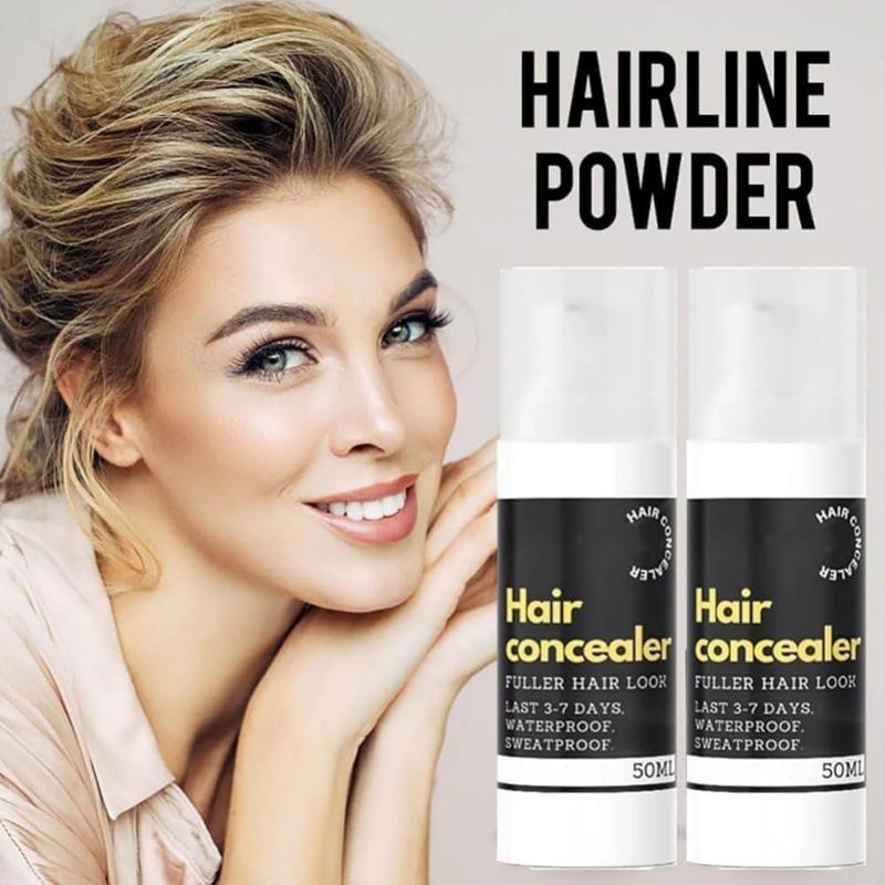 Hairfillup Hair Concealer Powder for Thinning Hair, Root Touch Up, Scalp Coverage, Natural Look, Portable Hairline Powder, 30g