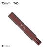Professional grade 7pcs T20T25 Star Screwdriver Bit for Precision Work
