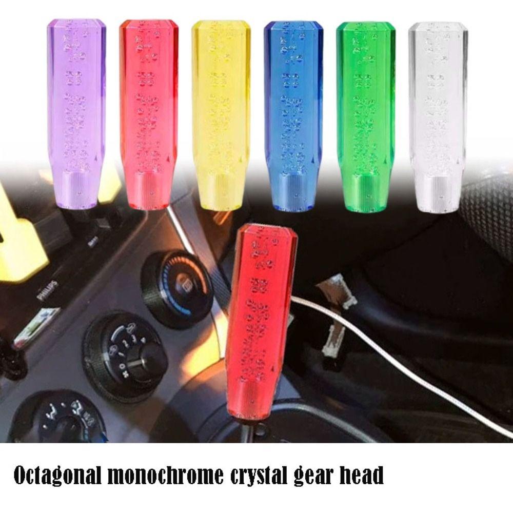 Bubble Design Transmission Shifter Transparent Bubble Manual Shift Knob Manual Transmission