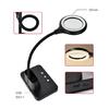 USB Charging 5 Times Zoom Magnifying Tool With Selectable Light Tone For Detailed Work Crafts Reading Elderly Artisans