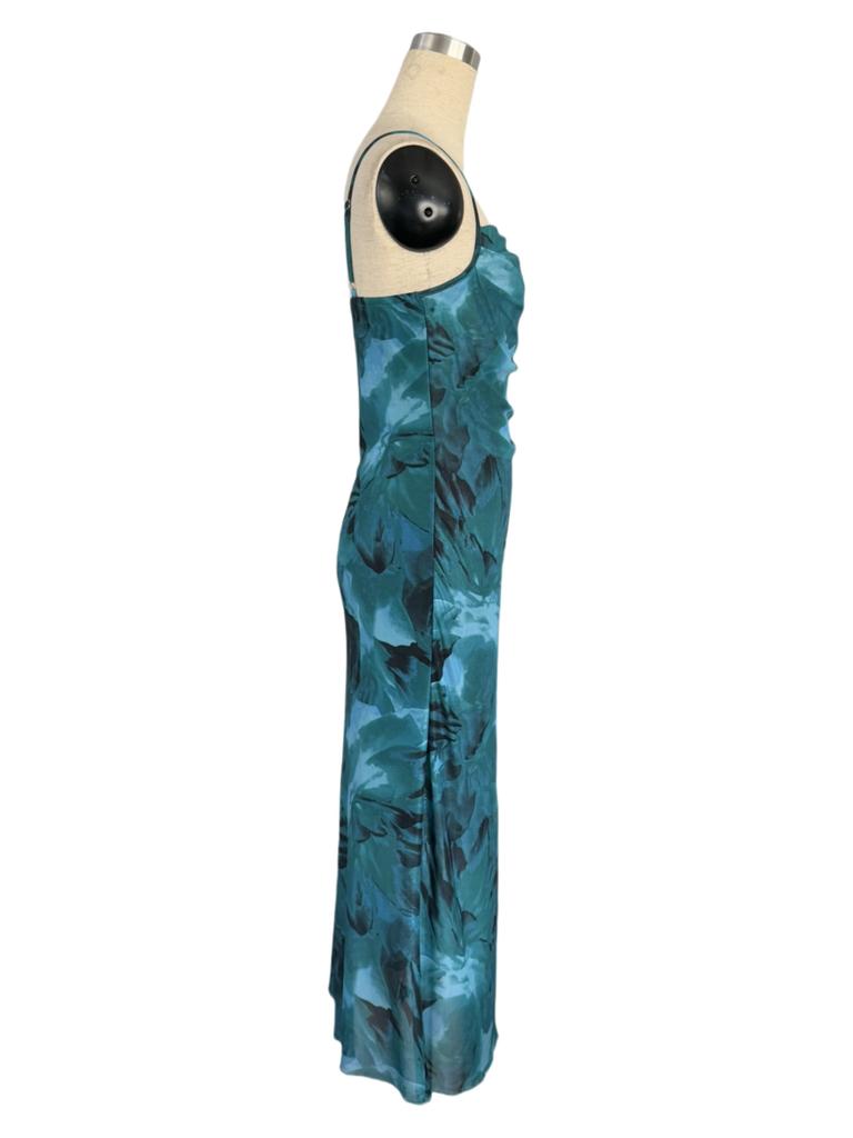 Summer Slim Fit Slip Dress Pure Desire Style High End Midi Dress Women Mature Style French Retro Patchwork Slim Sexy Elegant Women Maxi Dress