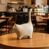 Yousheng 3D-Printed Cat Ornament Matte Texture Minimalist Cat Decoration for Living Room Study Office Caf Desktop Gift for Cat Lovers