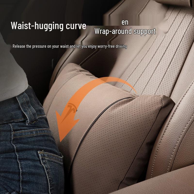 Headrest Cushion and Lumbar Support for Tesla Model 3/Y/S/X