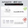 Wireless Charging Case Compatible with AirPods 4th Port AirPods 4 Charging Case No Earbuds Generation, USB-C Replacement, (No Buttons)