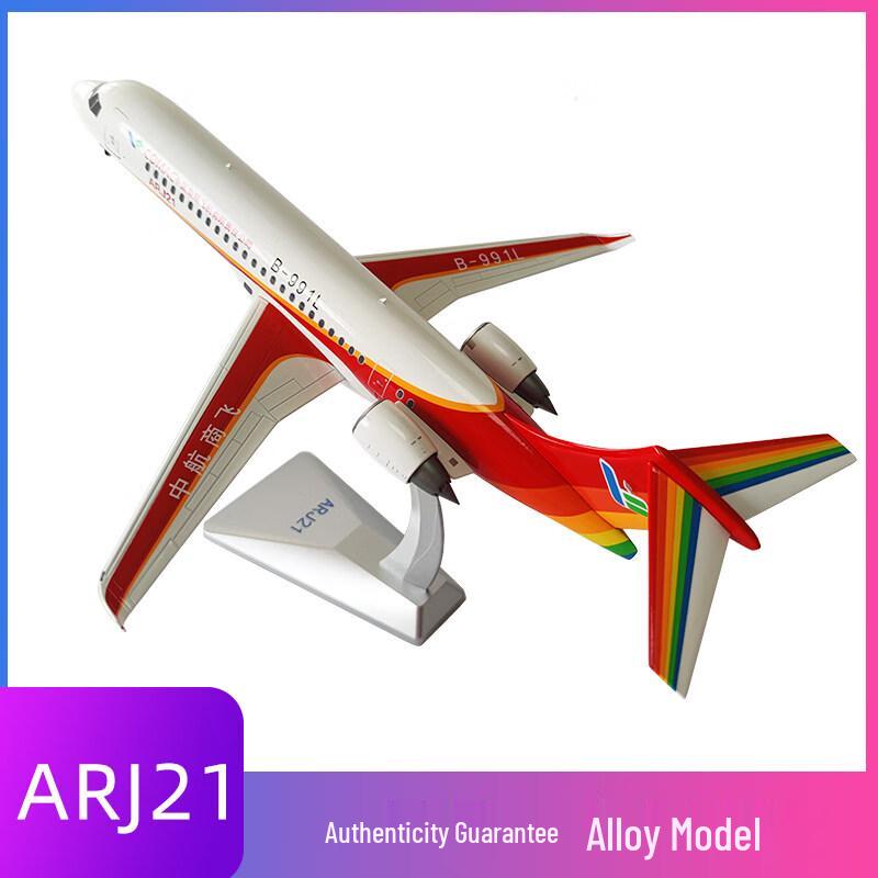 COMAC ARJ21 Passenger Jet Model 1:100 Scale