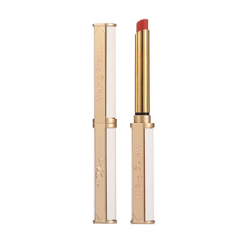 MKING PRETTY Lambskin Moisturizing Matte Lipstick - Hydrating Velvet, Whitening Effect, Single Piece