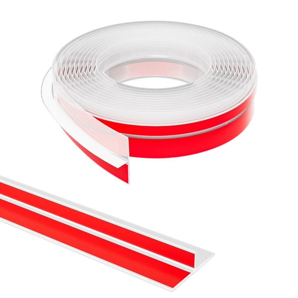 3/6M Silicone T-Shaped Door Draft Stopper Self-adhesive Weather Stripping  Side of Door Frame