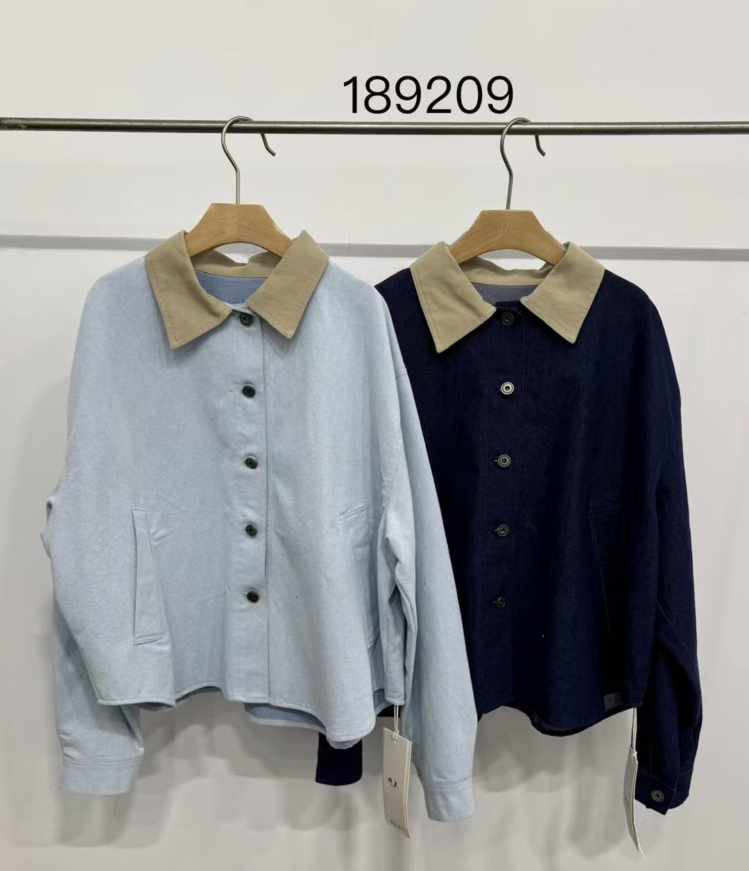 

Весна 2023 Корейская Джинсовая Куртка-Рубашка Свободного Кроя Большого Размера One Size темно-синий