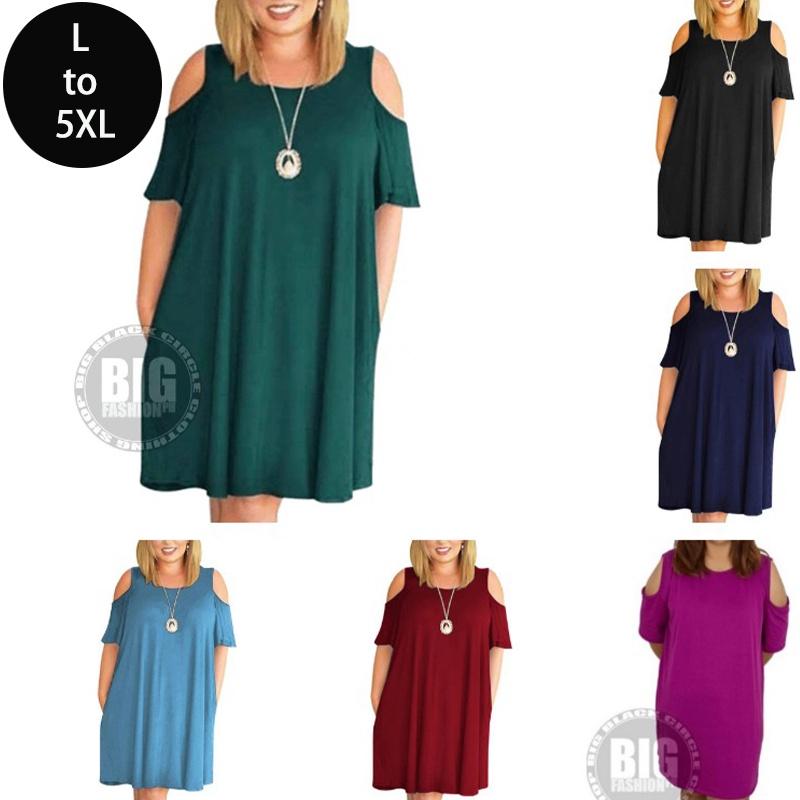 Gorgeous Plus Size Off Shoulder Dress For Summer Parties And Weddings