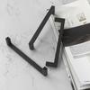 2 Pack Matte Black Cabinet Pulls Stainless Steel Kitchen Cabinet Handles - Square Dresser Handles Drawer Pulls