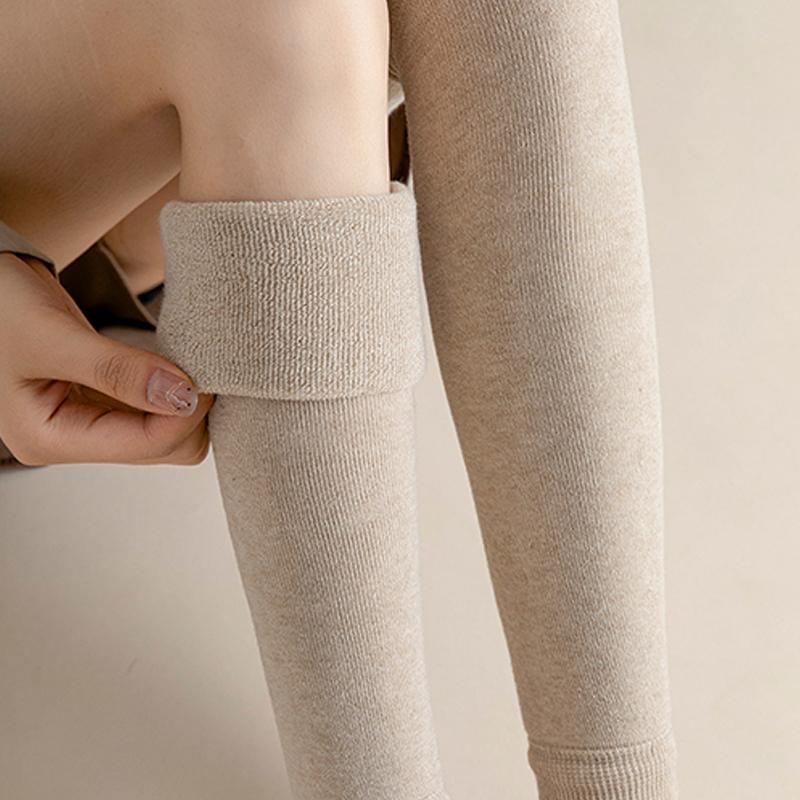 1Pair Over Knee High Footless Leg Warmers Women Warm Winter Knitted Crochet Long Boots Socks Warm Long Leg Warmers Thermal Thigh High Sock