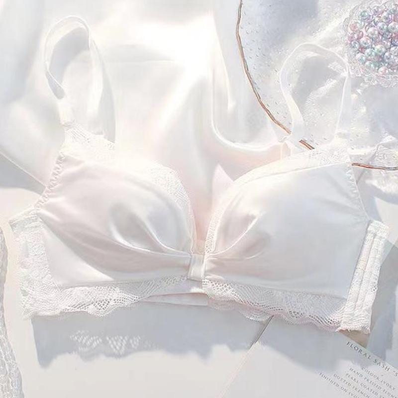 Lencería Recogida Sin Anillo De Acero Látex Antiflacidez Recoger Vice Pecho Pure Desire Wind Sujetador Ajustable