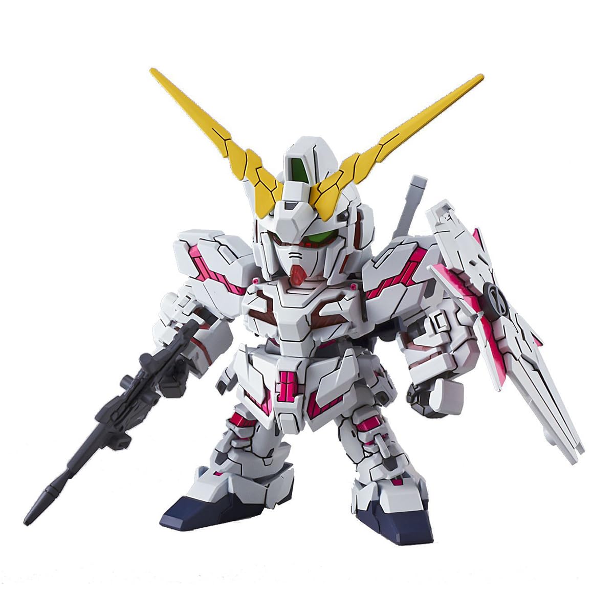 SD Gundam EX Standard Mobile Suit Gundam UC Unicorn Gundam (Destroy Mode) Pre-Colored Plastic Model