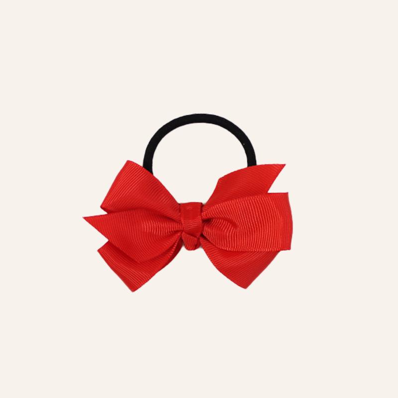 20-Pack Children's Grosgrain Ribbon Hair Ties: Cute Bubble Flowers, Accessories for Girls