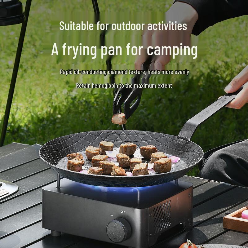 Triceratops Maillard Outdoor Steak Frying & Grill Pan