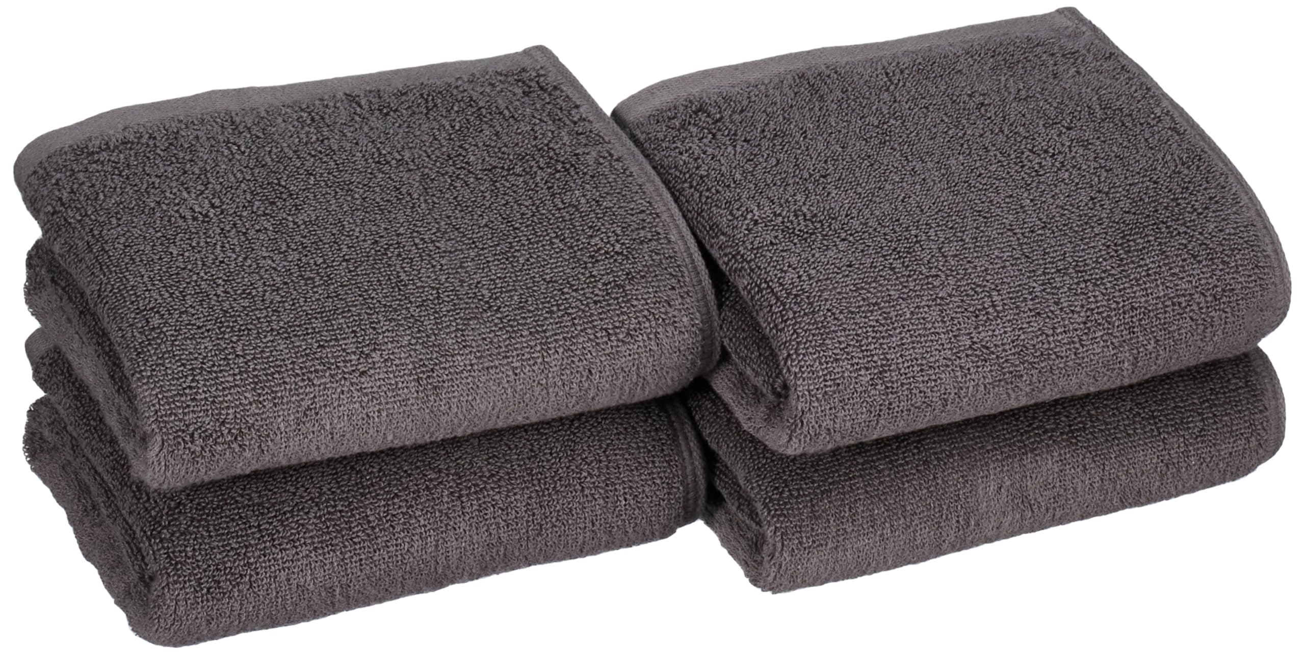 

MUJI Plump Pile Face Towel Charcoal Set of 4 34 x 85cm Soft 83429539