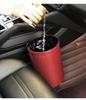 2020 Multi-Purpose Leather Car Door & Seat Back Foldable Trash Can Storage Box, Waterproof and Hanging.