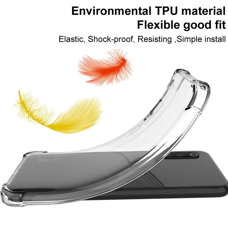 IMAK For Motorola Moto G73 5G Anti-Yellowing Airbag Cushion Design Phone Cover Clear TPU Phone Case