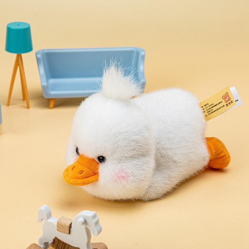 Cute Lying Down Elephant Koala Doll Plush Toy Capybara Doll Children Accompany Ragdoll Birthday Gift