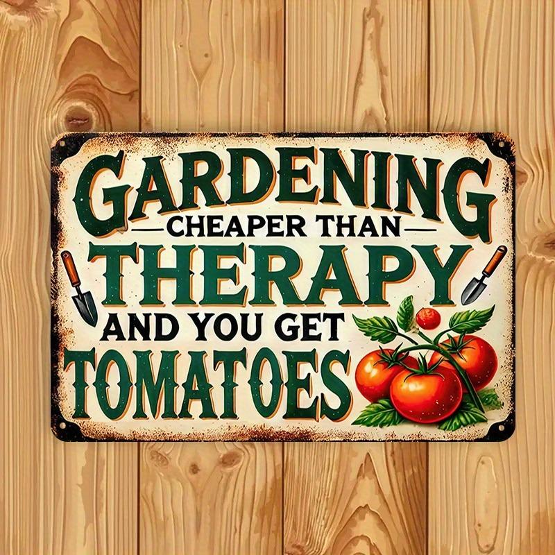 2D Flat Universal Design Iron Tin Sign with Robust Construction and Weather-Resistant Features for Wall Decor