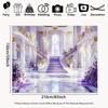 2D Castle Palace Staircase Backdrop Bridal Shower & Prom Photo Booth