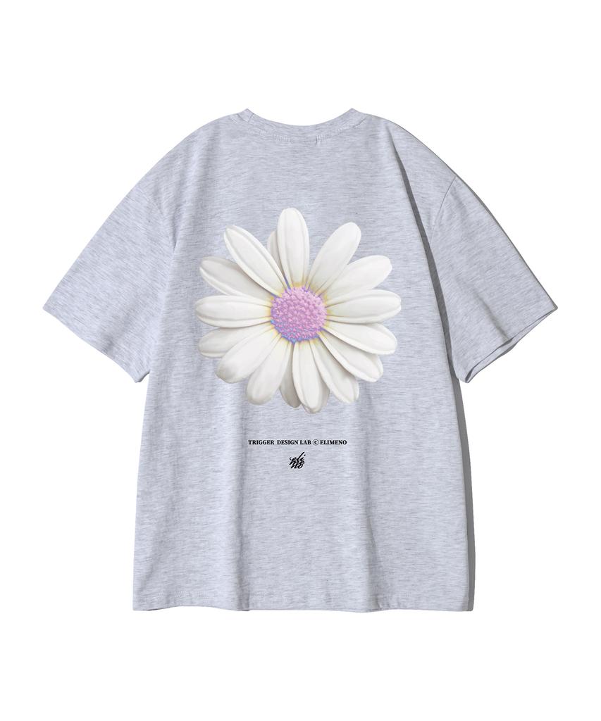 ELIMENO El Daisy Short Sleeve T-Shirt Melange