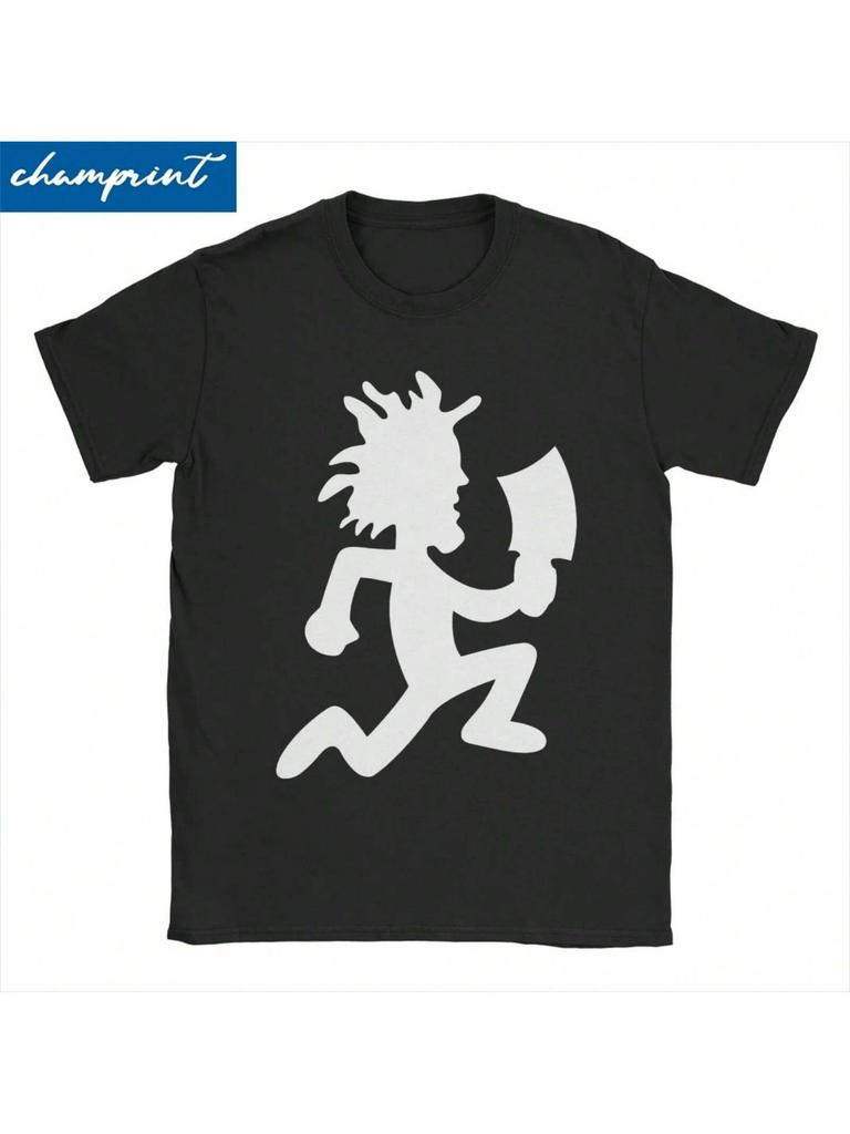 Psychopathic Logo T-Shirt 'unisex Wo'unisex ICP Novelty Pure Cotton Tees Short Sleeve T Shirt Original Clothes