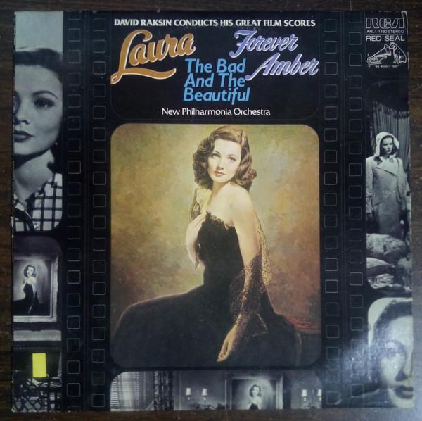 

LP Record DAVID RAKSIN NEW PHILHARMONIA ORCH David Raksin Conducts His Great Fil ARL11490 RCA Red Seal US Soundtracks Musicals Used