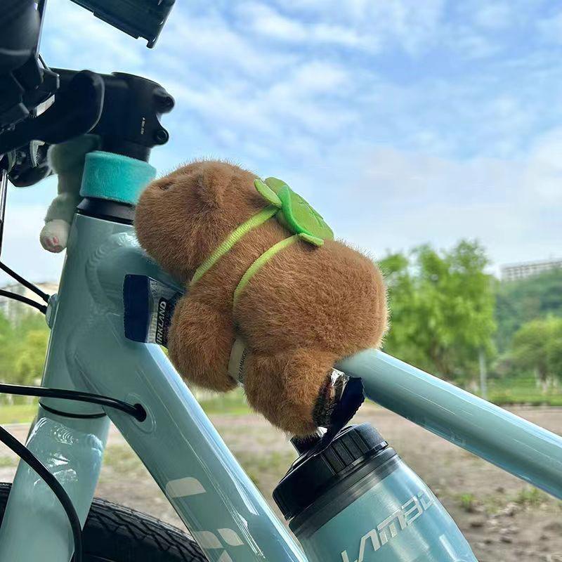 Capybara Clap Circle Movie Plush Toy Slap Snap Wrap Wristband Bracelet Koala Plush Hand Ring Fun Pop Circles KidS Christmas Gift