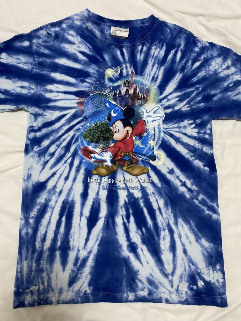 [USED] Disney Mickey Fantasia Vintage Tie-Dye T-Shirt