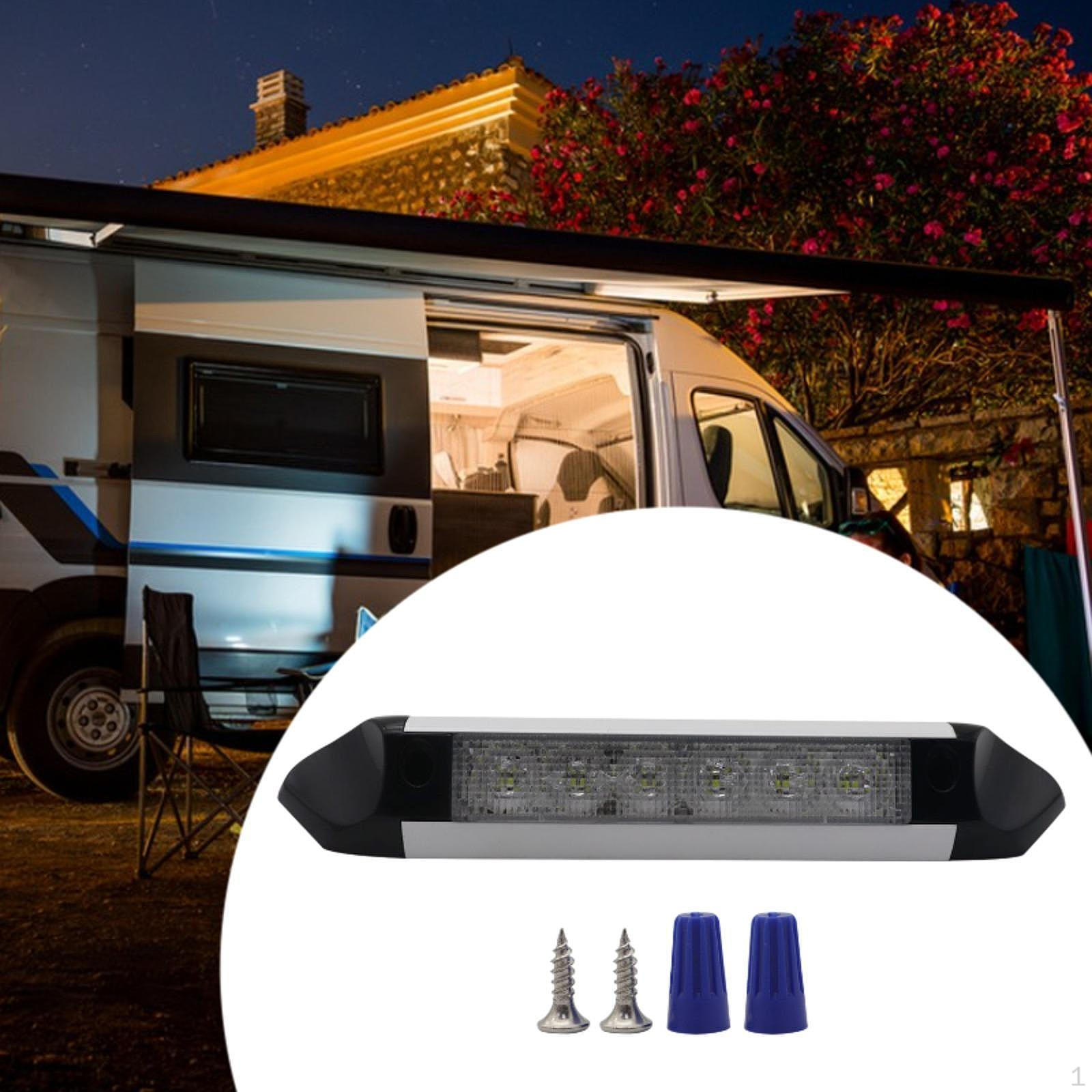 

Exterior Light for Motorhome, Porch Replacement, Simple Installation Black and White