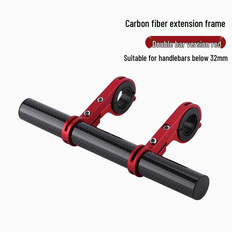 Multifunctional Aluminum Bicycle Extension Rack for Light and Meter