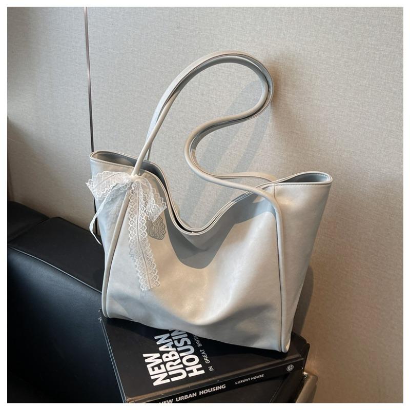 

New fashion versatile spring and summer niche design shoulder bag large capacity travel tote bag серый