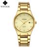 WWOOR Top Luxury Watch For Men 3ATM Waterproof Stainless Steel Date Clock Sport Men's Watch Quartz Wristwatch Relogio Masculino