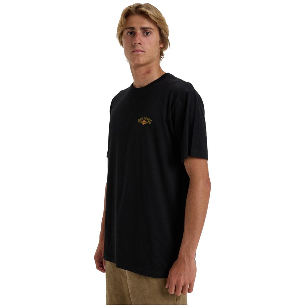 Billabong Dreamy Place Tee, Mens Black T-shirt
