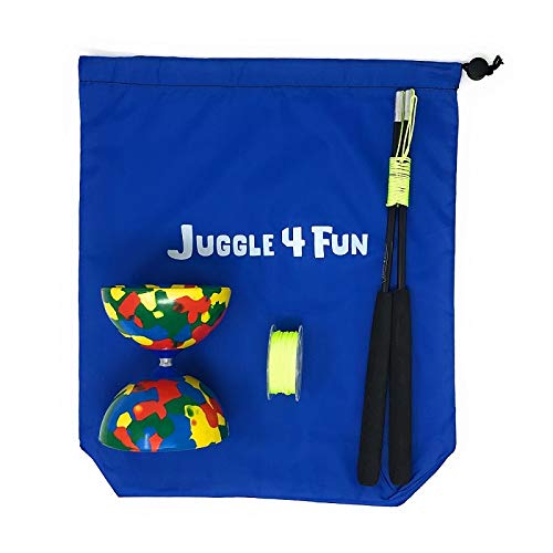 Diavolo METEOR Mramorová sada ruka náhradní struna taška (Velikost M) 4-dílný (vláknová tyčinka, 10 m, v ceně) (Pláž)