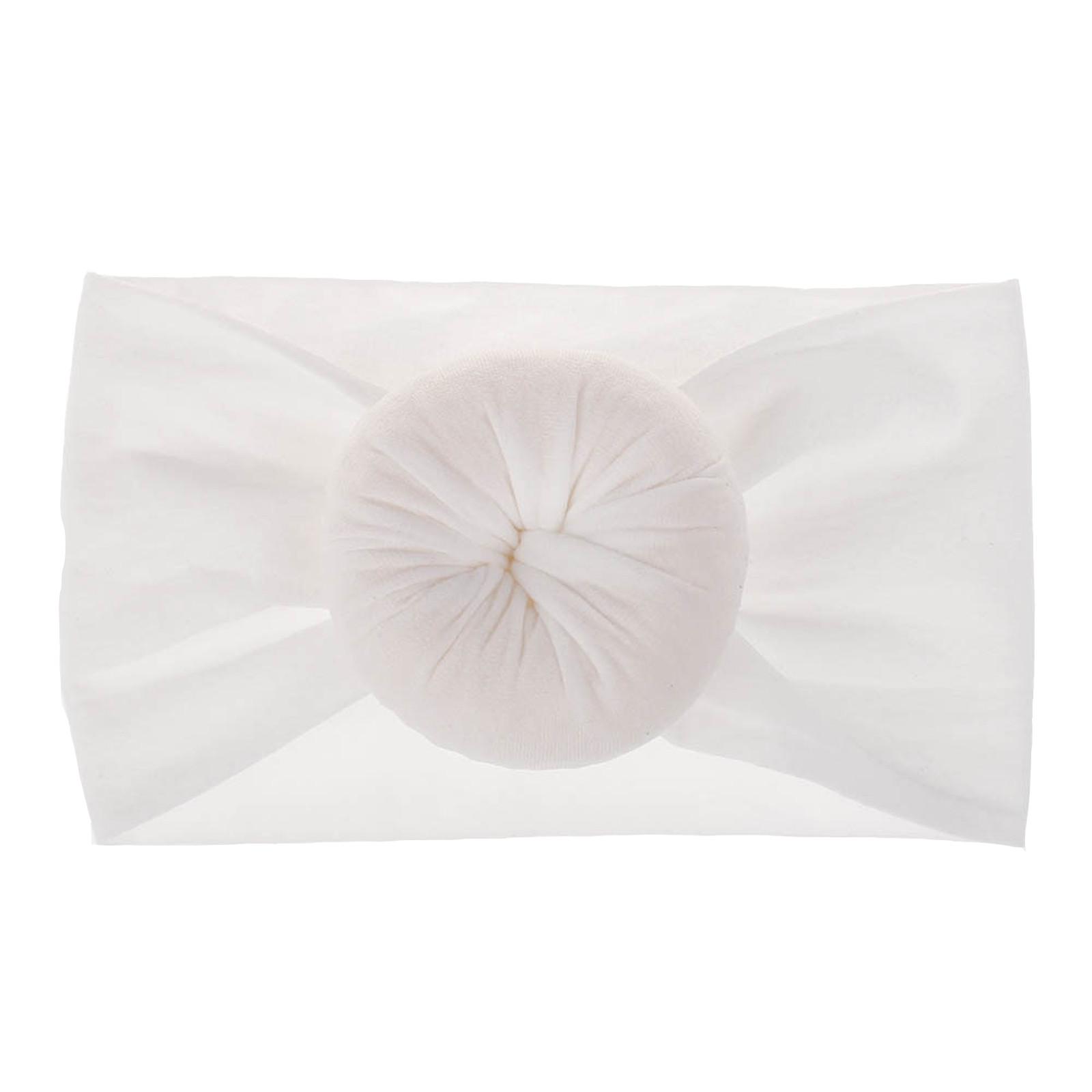 

Однотонная шапка с узлом для новорожденных мальчиков и девочек, головные уборы, аксессуары для шапок One size